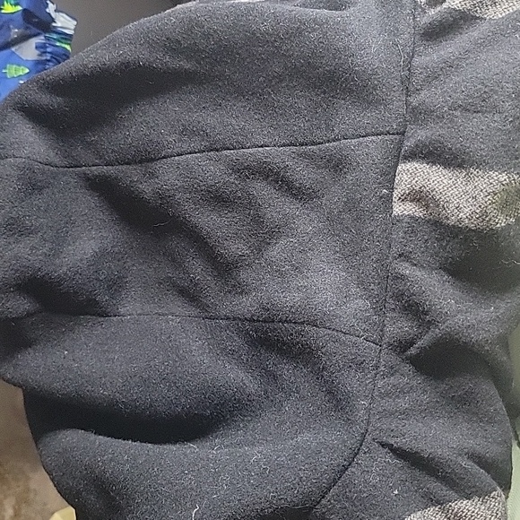 Zara wool hooded cape.poncho - Picture 4 of 5